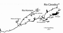 Rio Cávado Mapa | Mapa