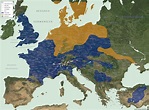 Map of Celtic and Germanic Tribes (Illustration) - World History ...