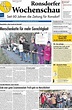 Ausgabe Nr. 6 vom 6.2.2013 - Ronsdorfer Wochenschau