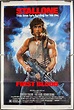 FIRST BLOOD, Original Folded Sylvester Stallone Movie Poster - Original ...