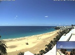 Jandia (Fuerteventura): Strand von Jandia - Webcam Galore