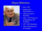 PPT - V. Jürgen Habermas und die Diskursethik PowerPoint Presentation ...