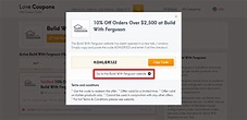 Verified 5% Off | Build With Ferguson Coupon Codes December 2023 ...