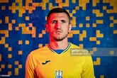Serhiy Kryvtsov of Ukraine poses during the official UEFA Euro 2020 ...