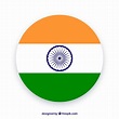 Round flag of india Vector | Free Download