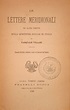 1875 — LE LETTERE MERIDIONALI DI PASQUALE VILLARI —LA PRIMA :::: SULLA ...