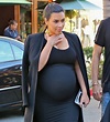 Kim Kardashian Flaunts Massive Pregnancy Boobs in New Instagram Photo ...