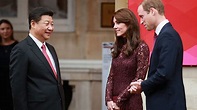 Kate Middleton and Prince William meet with Chinese President in London ...