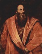 Portrait of Pietro Aretino, c.1545 - Ticiano Vecellio - WikiArt.org