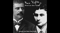 Franz Kafka ~ Brief an den Vater - YouTube