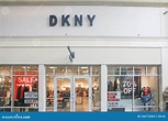 DKNY Clothes Store in Shopping Center, Editorial Stock Image - Image of ...