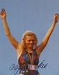 AK Dagmar Hase. Unsere Olympiasiegerin von Barcelona (Schwimmen).,: ca ...