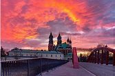 Poznan Cathedral at sunset, Poland | Nature Stock Photos ~ Creative Market