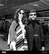 Former Beatle Ringo Starr and girlfriend Nancy Andrews seen here at ...