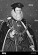 William Cecil, 1st Baron Burghley (1521-1598) on engraving from 1838 ...
