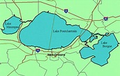 NWS LIX - Lake Pontchartrain Map