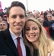 Josh Hawley's wife 'terrified' when protesters gathered outside home ...