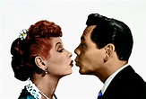 lucy and desi kiss in color by cmarez on DeviantArt