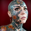 Tattooed woman 170 by yaalzaruth on DeviantArt