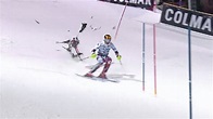 Skier Marcel Hirscher Nearly Hit by Drone During World Cup Race - ABC News