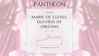 Marie of Cleves, Duchess of Orléans Biography - Duchess of Orléans ...