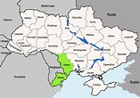 Mapa de Odesa, región o provincia (óblast) de Ucrania | Mapamundial.co