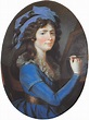 Young Caroline of Baden as an artist | Grand Ladies | gogm