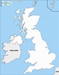 Reino Unido Mapa gratuito, mapa mudo gratuito, mapa en blanco gratuito ...