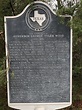 Governor George Tyler Wood Historical Marker