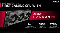 AMD Radeon Vega VII Gaming Performance Benchmarks & Specifications