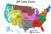 Map Of The United States With Zip Codes - Show Me The United States Of ...