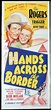 HANDS ACROSS THE BORDER Original Daybill Movie Poster Clark Roy Rogers ...