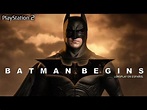 BATMAN BEGINS en ESPAÑOL (2005) Juego Completo de la PELICULA ...
