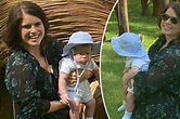 Princess Eugenie has published new photos with her four-month-old son ...