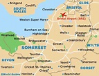 Somerset In England Map - Alvera Marcille