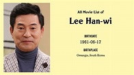 Lee Han-wi Movies list Lee Han-wi| Filmography of Lee Han-wi - YouTube