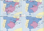 Evolución de la Guerra Civil Española 1936-1939 - Tamaño completo