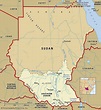 Physical Map Of Sudan South Sudan Maps Com Com - vrogue.co