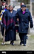 DELFT - South African Archbishop Emeritus Desmond Tutu and his wife ...