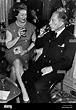 Paul Getty with Mrs Marie Teissier. February 1965 P011169 Stock Photo ...