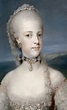 1768 María Carolina de Habsburgo-Lorena, reina de Nápoles by Anton Rafael Mengs (Museo Nacional ...