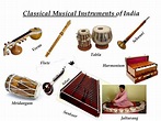Les instruments de musique de l'Inde, les instruments à cordes