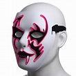 Halloween Mask LED Luminous Flashing Face Mask Party Masks Light Up ...