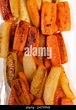 Receta de Chicken Hunter con verduras glaseadas de raíz, zanahoria ...