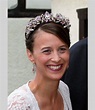 Princess Xenia wearing the Hohenlohe-Langenburg Floral Tiara, Germany ...