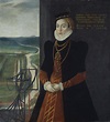Portrait of Sabina von Wurttemberg right half of double portrait ...