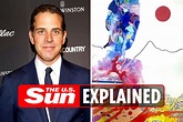 What are the paintings Hunter Biden is selling? | The US Sun