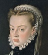 Joanna of Austria, Princess of Portugal. Detail. Alonso Sánchez Coello ...