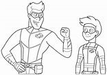 Desenhos de Henry Danger para imprimir e colorir - Como fazer em casa