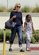 Charlize Theron is seen visiting the Federal Building in Los Angeles ...